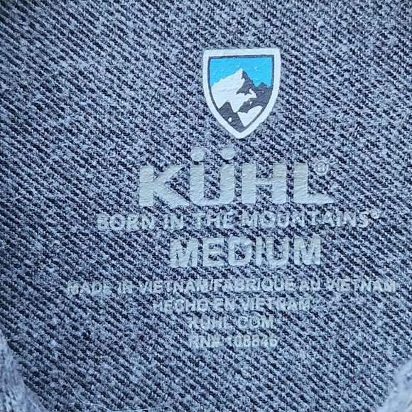 KUHL Men’s Shirt Medium Gray Outdoors - Picture 2 of 12